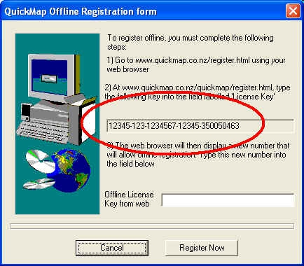Register-Quickmap-Offline-Form